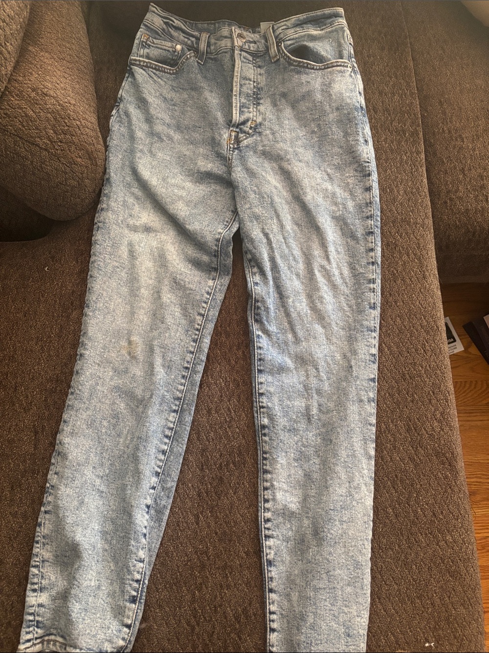 H&M High-Rise Light Wash Women's Jeans